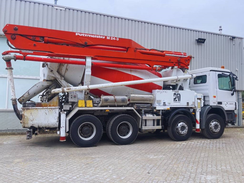 Mercedes-Benz Actros 3241 Putzmeister M24/3 2013 8X4 - Concrete mixer truck: picture 4 Mercedes-Benz Actros 3241 Putzmeister M24/3 2013 8X4 - Concrete mixer truck: picture 4