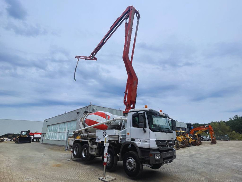 Mercedes-Benz Actros 3241 Putzmeister M24/3 2013 8X4 - Concrete mixer truck: picture 1 Mercedes-Benz Actros 3241 Putzmeister M24/3 2013 8X4 - Concrete mixer truck: picture 1