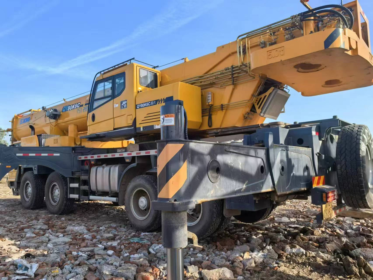 Mobile crane XCMG Official Price Of Mobile Crane QY80K6C Second Hand Boom Truck Crane Price List: picture 9