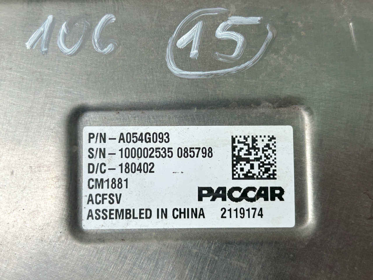 DAF CONTROLLER MODULE EAS ADBLUE - ECU: picture 2 DAF CONTROLLER MODULE EAS ADBLUE - ECU: picture 2