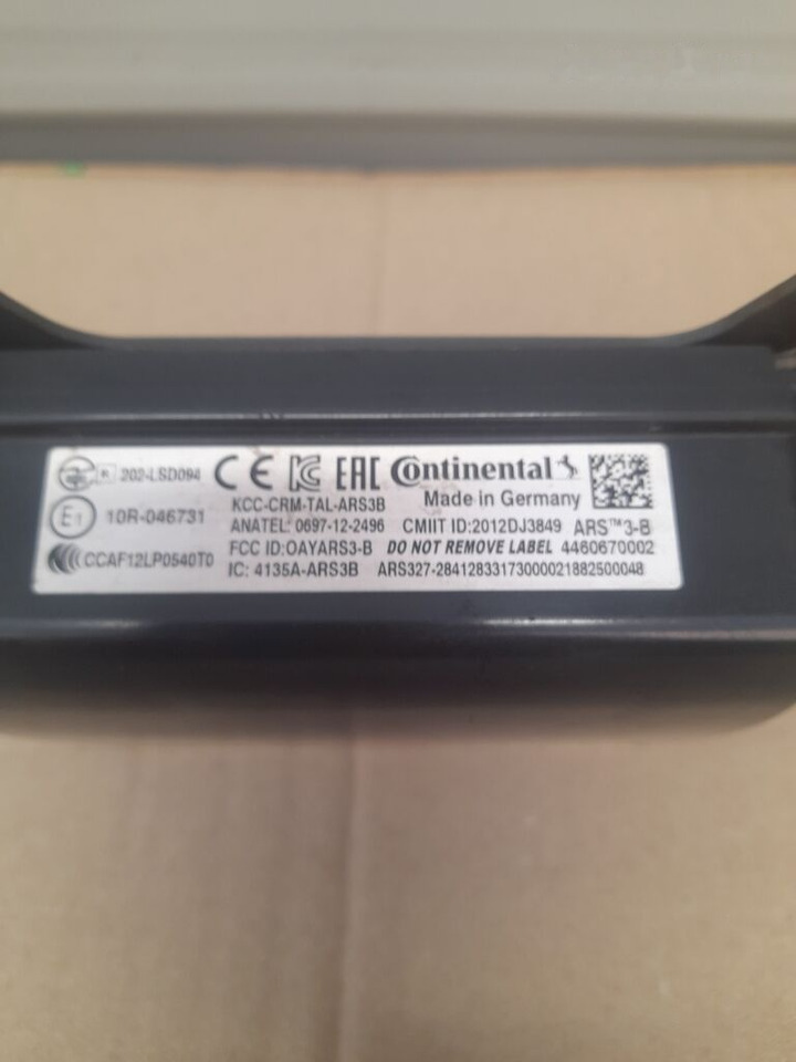 RADAR AKTYWNY ACC2 AEBS DAF XF 106 LIFT 2109334 DAF 2109334 XF 106 truck - Electrical system for Truck: picture 4 RADAR AKTYWNY ACC2 AEBS DAF XF 106 LIFT 2109334 DAF 2109334 XF 106 truck - Electrical system for Truck: picture 4
