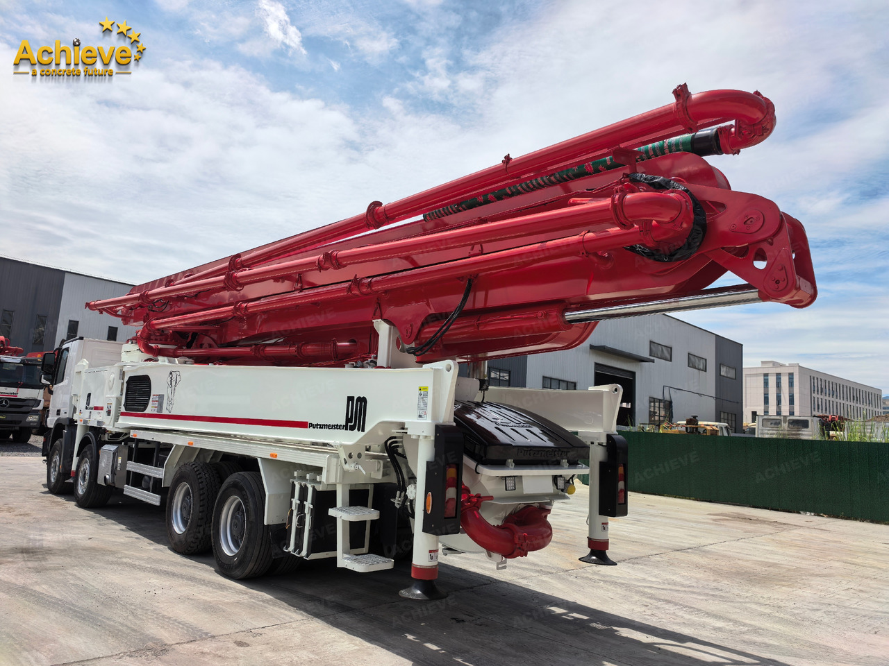 Concrete pump truck Putzmeister Putzmeister  M56-4RZ Actros 4141Mercedes-Benz Concrete pump truck 【ACHIEVE】TOP CONDITION!!!: picture 6