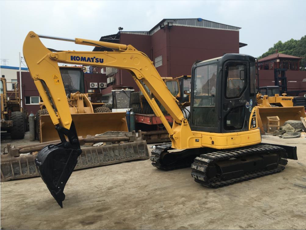 KOMATSU samll digger Komatsu PC55MR, PC50MR excavator - Mini excavator: picture 1 KOMATSU samll digger Komatsu PC55MR, PC50MR excavator - Mini excavator: picture 1