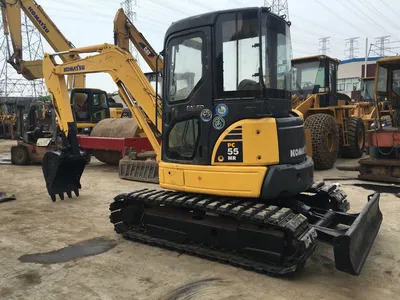 Used Japan Made 5t Komatsu PC55mr PC50mr Rubber Track Mini Crawler Hydraulic Excavator - Crawler excavator: picture 1 Used Japan Made 5t Komatsu PC55mr PC50mr Rubber Track Mini Crawler Hydraulic Excavator - Crawler excavator: picture 1