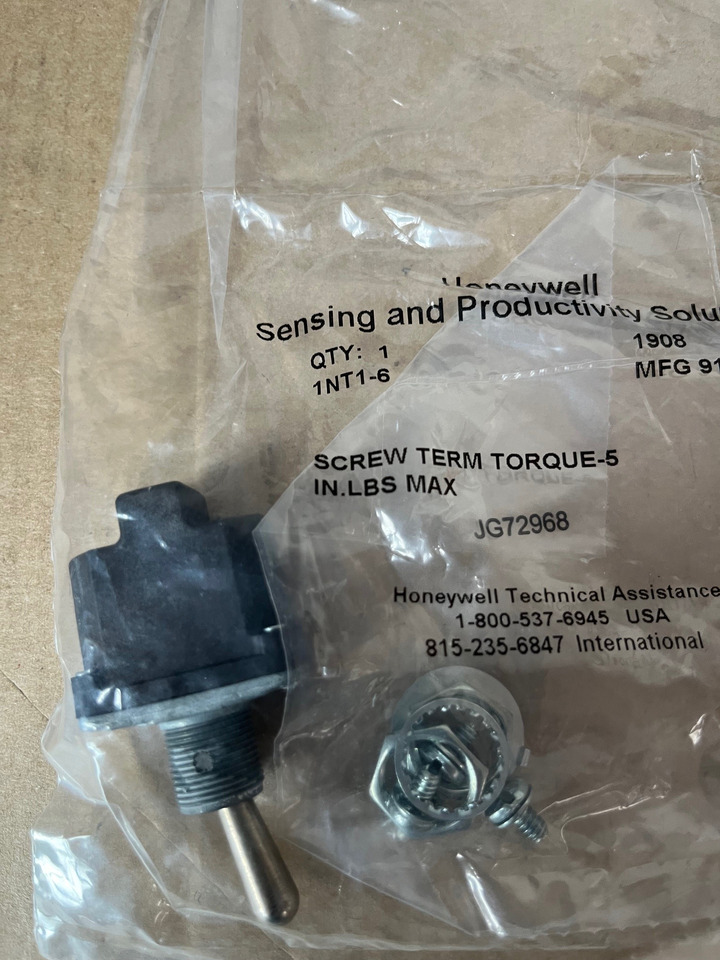 Honeywell switches 1NT1-3 1NT1-4 1NT1-6 1NT1-7 2NT1-3 2NT1-10 2TL1-6 - Spare parts for Construction machinery: picture 4 Honeywell switches 1NT1-3 1NT1-4 1NT1-6 1NT1-7 2NT1-3 2NT1-10 2TL1-6 - Spare parts for Construction machinery: picture 4