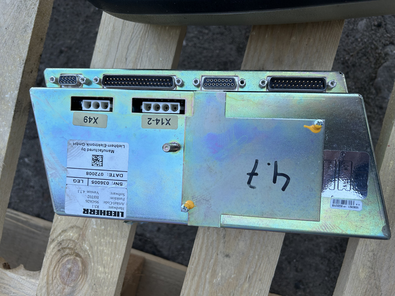 Monitor, panel sterujący Liebherr 904C, 914C, 924C - Spare parts for Excavator: picture 3 Monitor, panel sterujący Liebherr 904C, 914C, 924C - Spare parts for Excavator: picture 3