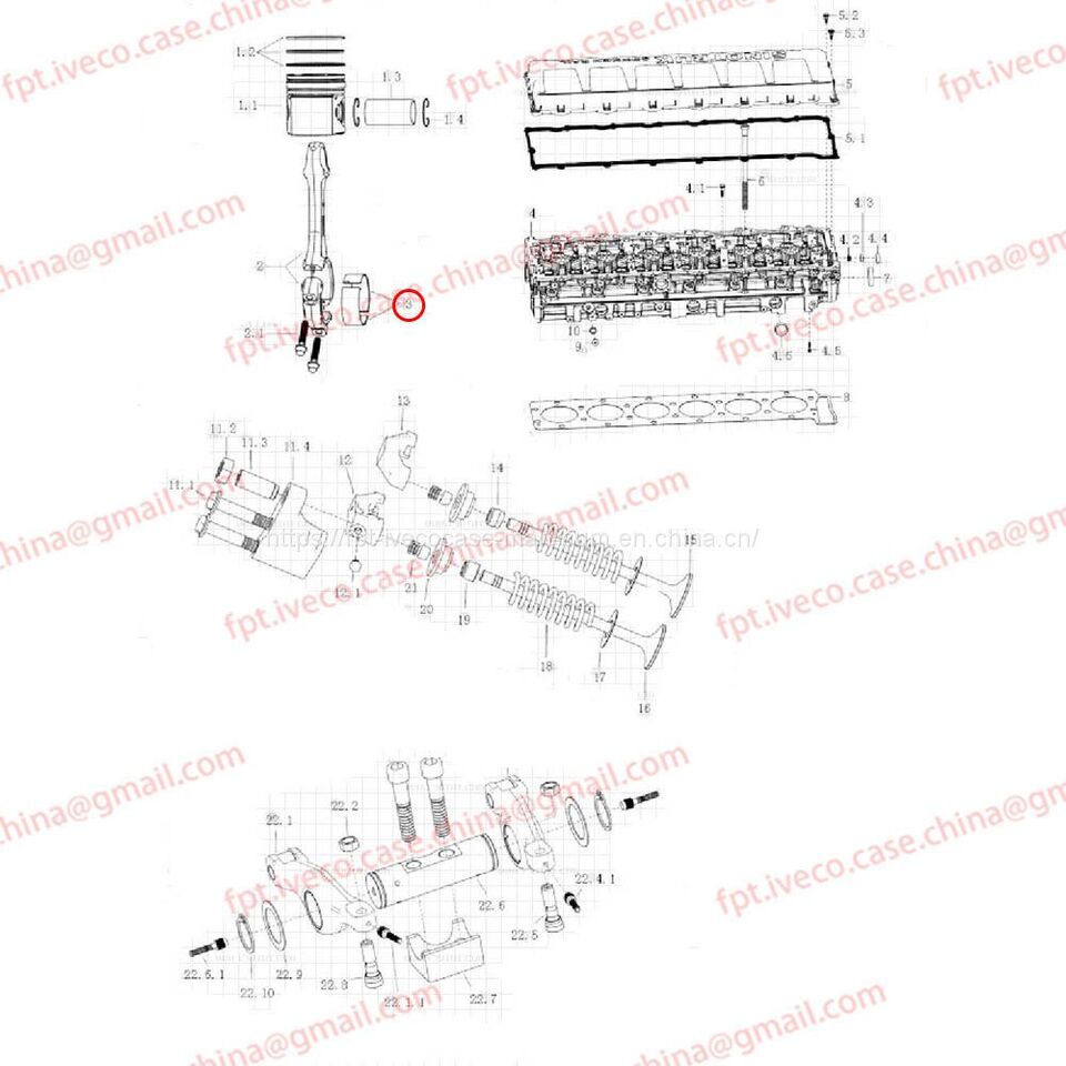 MAN D2066 Connecting rod bearing 02410-6698 - Engine bearing: picture 1 MAN D2066 Connecting rod bearing 02410-6698 - Engine bearing: picture 1