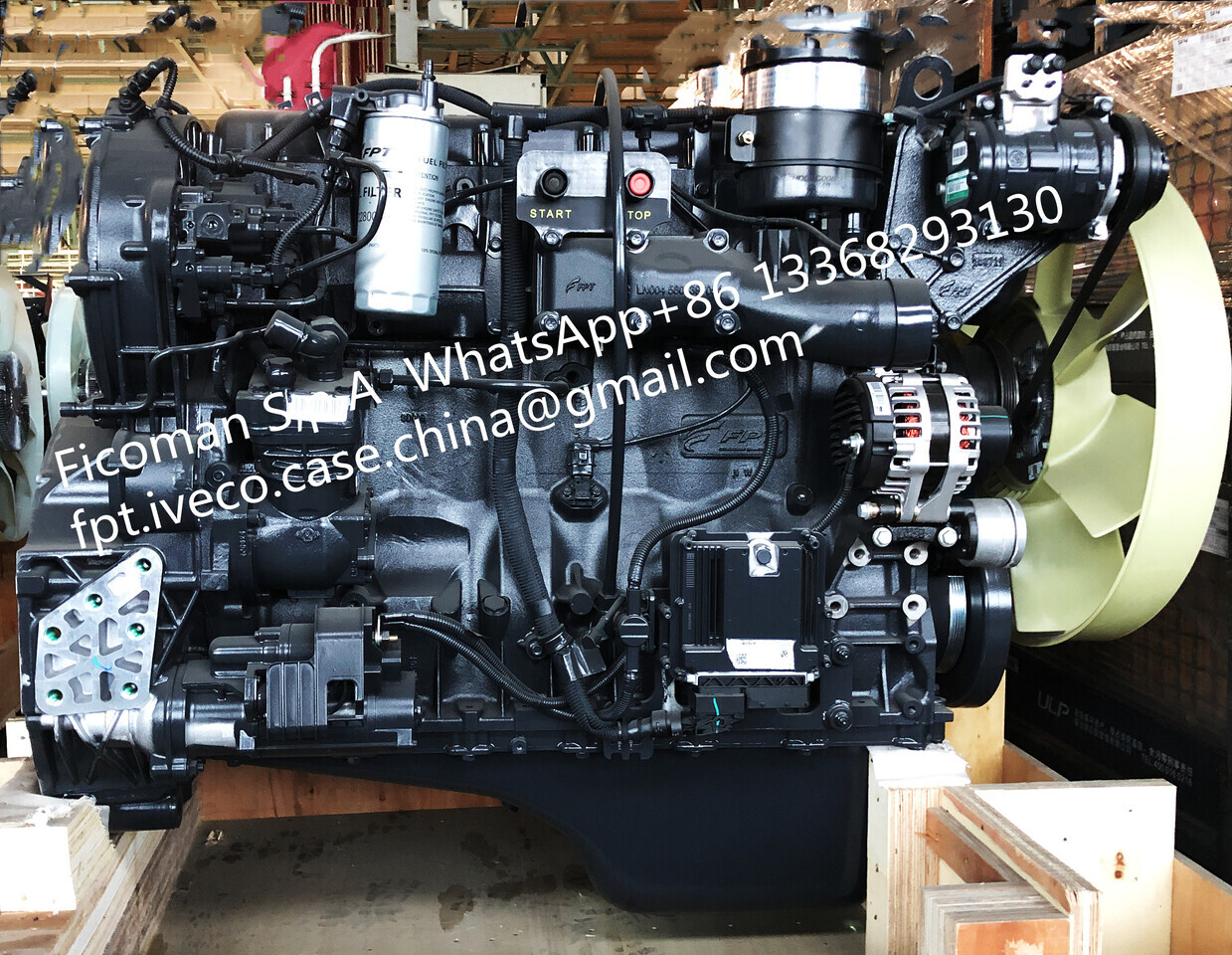 IVECO FPT Cursor9 F2CFE612F F2CE3681E / 5801925026 F2CCE611A/5802402145ENGINE AS - Spare parts for Tank truck: picture 1 IVECO FPT Cursor9 F2CFE612F F2CE3681E / 5801925026 F2CCE611A/5802402145ENGINE AS - Spare parts for Tank truck: picture 1