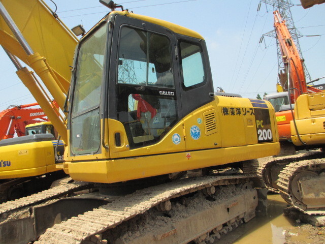 Komatsu PC200-7 - Crawler excavator: picture 4 Komatsu PC200-7 - Crawler excavator: picture 4