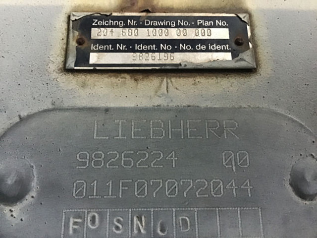 Liebherr 100 MM - Bucket for Excavator: picture 5 Liebherr 100 MM - Bucket for Excavator: picture 5