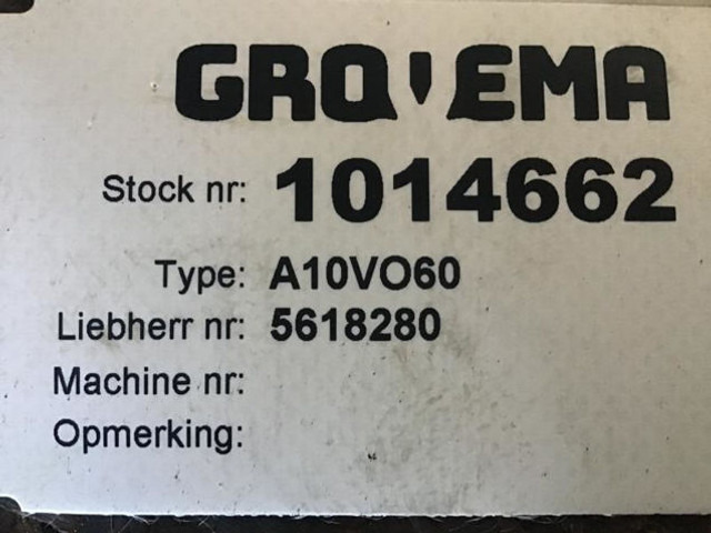 Liebherr A10V060 - Electrical system: picture 4 Liebherr A10V060 - Electrical system: picture 4