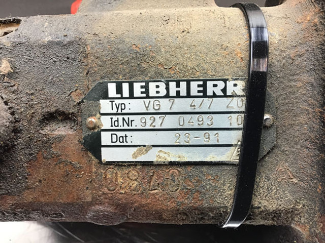 Liebherr Pilot Control Unit - Gear stick: picture 3 Liebherr Pilot Control Unit - Gear stick: picture 3