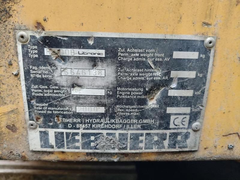 Liebherr R900B Li - Crawler excavator: picture 4 Liebherr R900B Li - Crawler excavator: picture 4