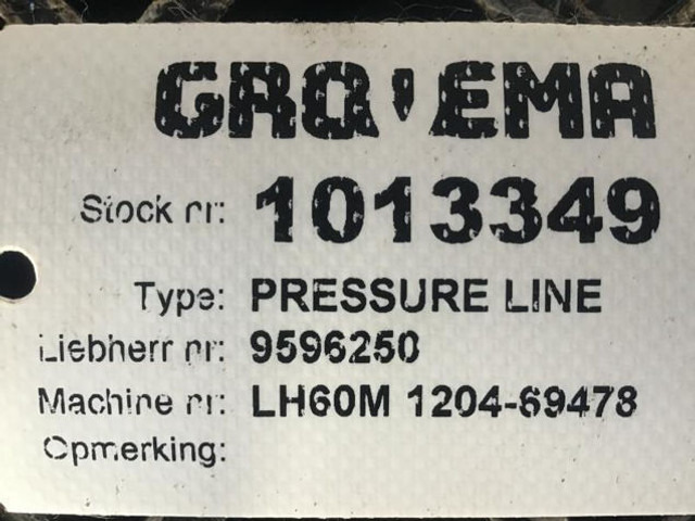 Liebherr R944/R944 C/R944C Li/R944C EW Litronic - Fuel system: picture 3 Liebherr R944/R944 C/R944C Li/R944C EW Litronic - Fuel system: picture 3