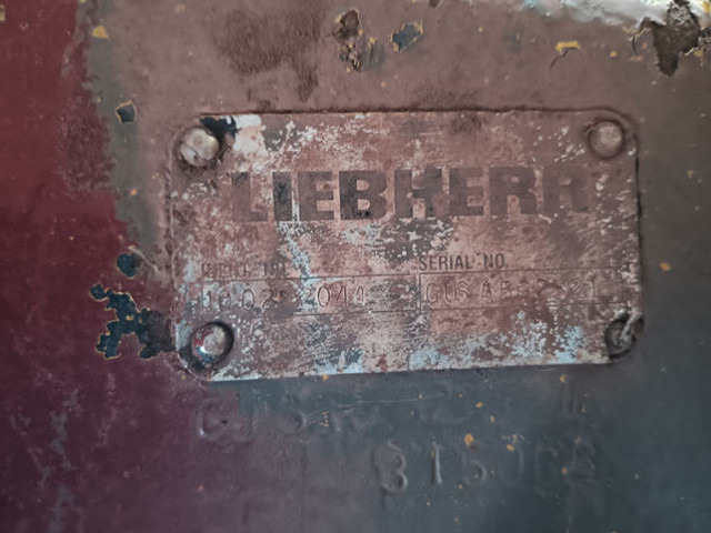 Liebherr Rear Axle - Axle and parts: picture 2 Liebherr Rear Axle - Axle and parts: picture 2