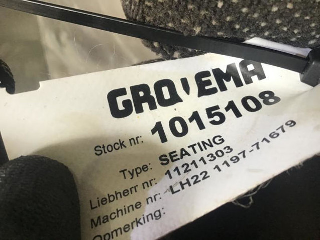 Liebherr Seating - Seat: picture 3 Liebherr Seating - Seat: picture 3
