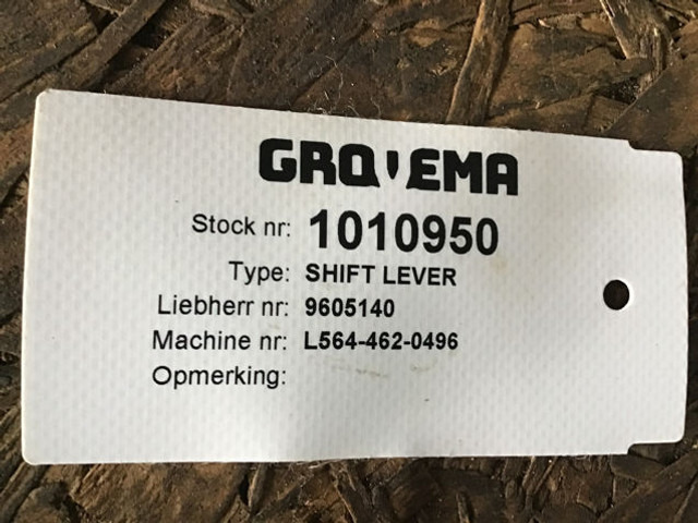 Liebherr Shift Lever - Quick coupler: picture 4 Liebherr Shift Lever - Quick coupler: picture 4