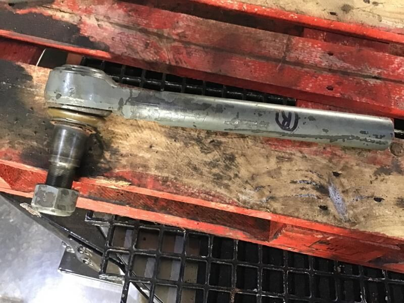 Liebherr Steering Rod Right - Steering: picture 1 Liebherr Steering Rod Right - Steering: picture 1