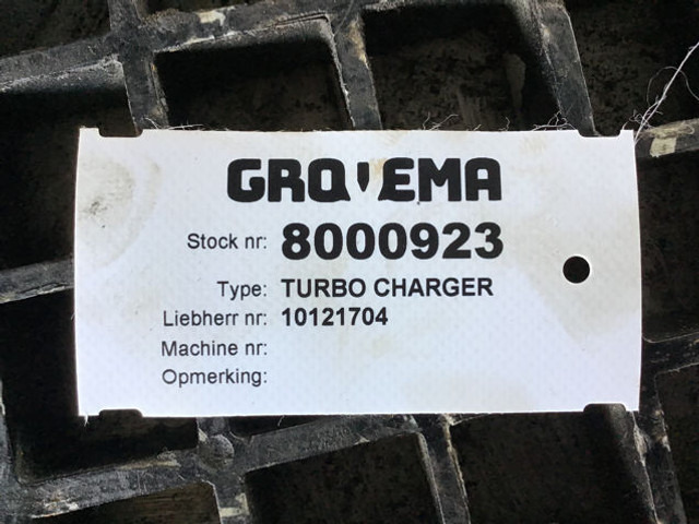 Liebherr Turbo Charger - Turbo: picture 3 Liebherr Turbo Charger - Turbo: picture 3