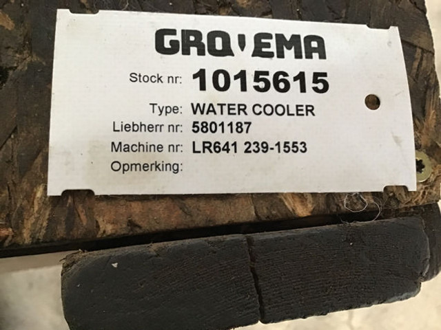 Liebherr Water Cooler - Radiator: picture 3 Liebherr Water Cooler - Radiator: picture 3