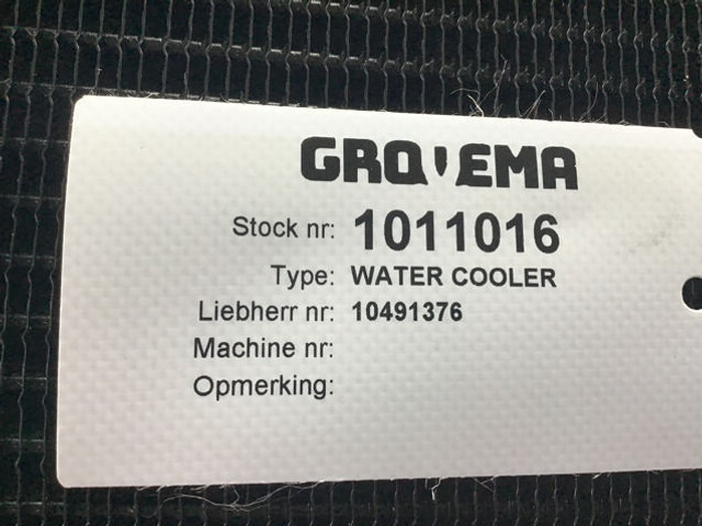 Liebherr Watercooler - Radiator: picture 5 Liebherr Watercooler - Radiator: picture 5
