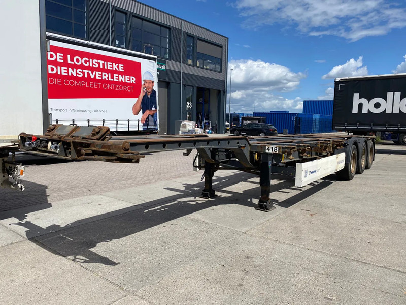 Krone SD 27 / Container Chassis / BPW + Drum / 1x Extendable / 45 FT - Container transporter/ Swap body semi-trailer: picture 4 Krone SD 27 / Container Chassis / BPW + Drum / 1x Extendable / 45 FT - Container transporter/ Swap body semi-trailer: picture 4