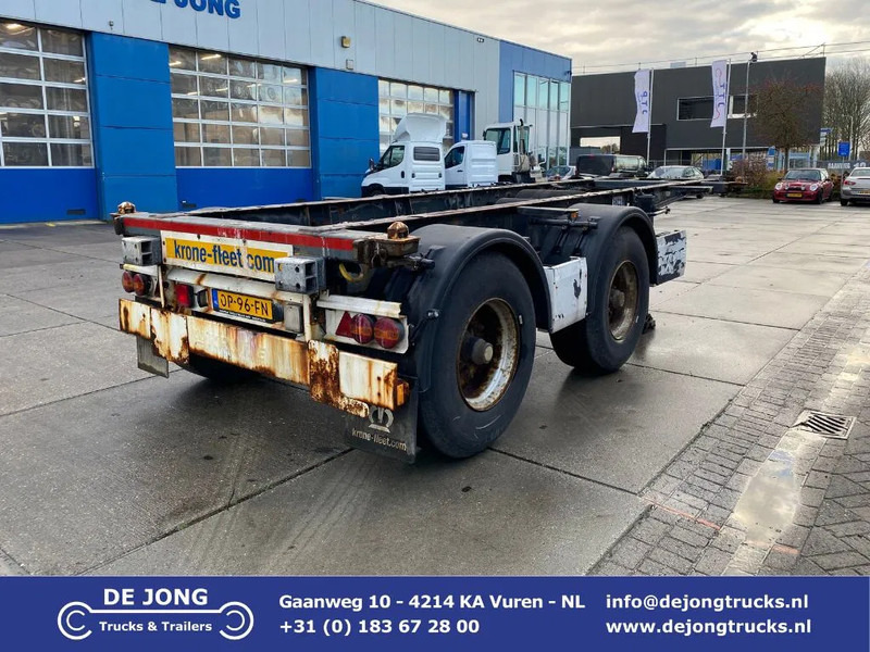 Krone SZ / 20 FT Container Chassis / BPW - Container transporter/ Swap body semi-trailer: picture 1 Krone SZ / 20 FT Container Chassis / BPW - Container transporter/ Swap body semi-trailer: picture 1