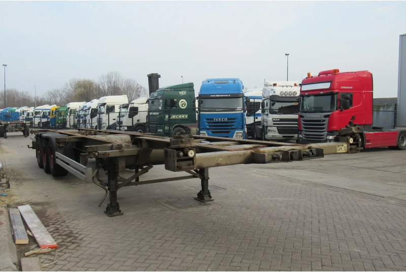 Pacton 40 FT Container Chassis / BPW + DISC - Container transporter/ Swap body semi-trailer: picture 4 Pacton 40 FT Container Chassis / BPW + DISC - Container transporter/ Swap body semi-trailer: picture 4