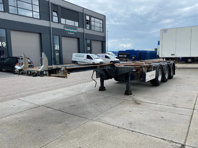 Pacton TXC 343 Multi / 3x Extendable / 1x Lift Axle - Container transporter/ Swap body semi-trailer: picture 3 Pacton TXC 343 Multi / 3x Extendable / 1x Lift Axle - Container transporter/ Swap body semi-trailer: picture 3
