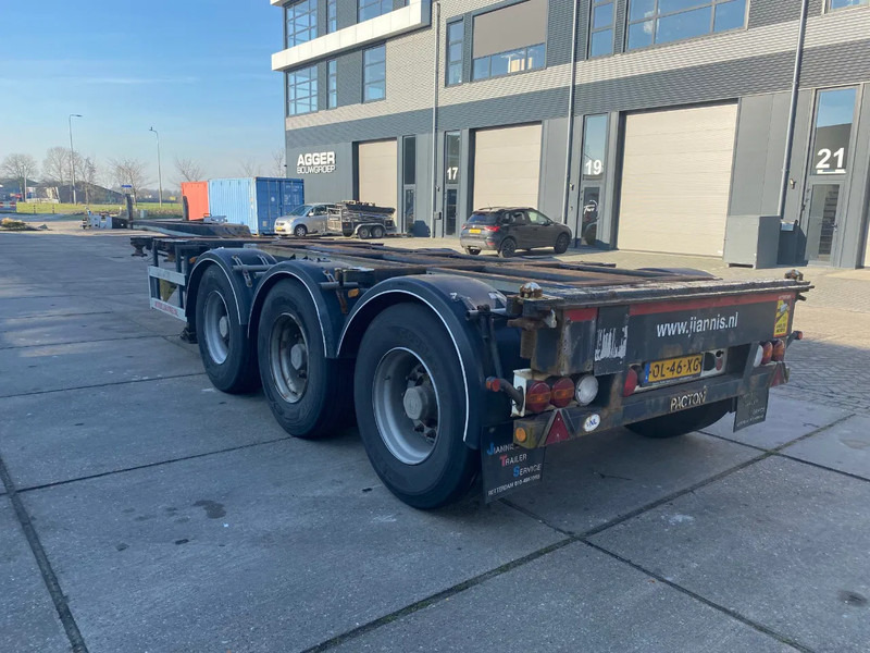 Pacton TXC 343 Multi / 3x Extendable / 1x Lift Axle - Container transporter/ Swap body semi-trailer: picture 3 Pacton TXC 343 Multi / 3x Extendable / 1x Lift Axle - Container transporter/ Swap body semi-trailer: picture 3