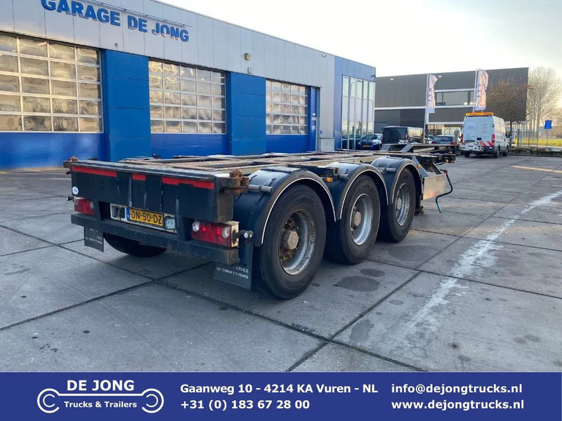 Pacton TXC 343 Multi / 3x Extendable / 1x Lift Axle - Container transporter/ Swap body semi-trailer: picture 1 Pacton TXC 343 Multi / 3x Extendable / 1x Lift Axle - Container transporter/ Swap body semi-trailer: picture 1