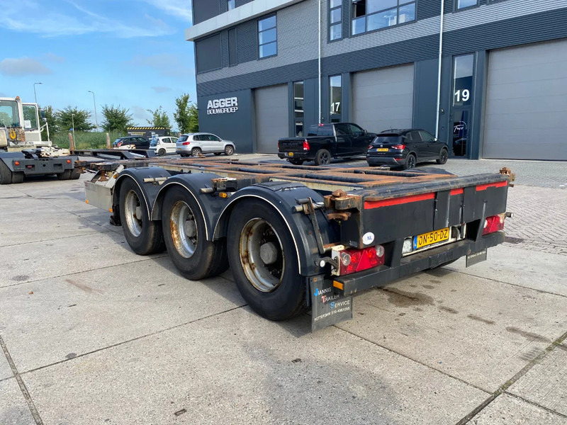 Pacton TXC 343 Multi / 3x Extendable / 1x Lift Axle - Container transporter/ Swap body semi-trailer: picture 3 Pacton TXC 343 Multi / 3x Extendable / 1x Lift Axle - Container transporter/ Swap body semi-trailer: picture 3