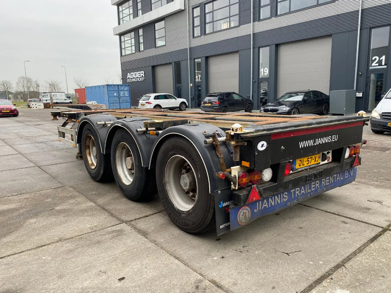 Pacton TXC 343 Multi / 3x Extendable / 1x Lift Axle - Container transporter/ Swap body semi-trailer: picture 3 Pacton TXC 343 Multi / 3x Extendable / 1x Lift Axle - Container transporter/ Swap body semi-trailer: picture 3