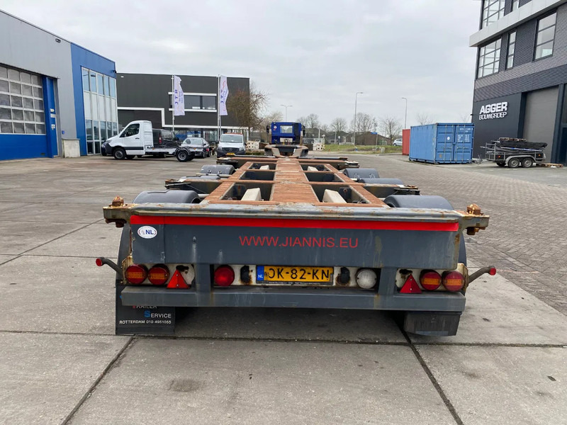 Pacton TXC 343 Multi / 3x Extendable / 1x Lift Axle - Container transporter/ Swap body semi-trailer: picture 2 Pacton TXC 343 Multi / 3x Extendable / 1x Lift Axle - Container transporter/ Swap body semi-trailer: picture 2
