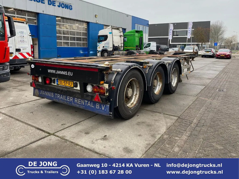 Pacton TXC 343 Multi / 3x Extendable / 1x Lift Axle - Container transporter/ Swap body semi-trailer: picture 1 Pacton TXC 343 Multi / 3x Extendable / 1x Lift Axle - Container transporter/ Swap body semi-trailer: picture 1