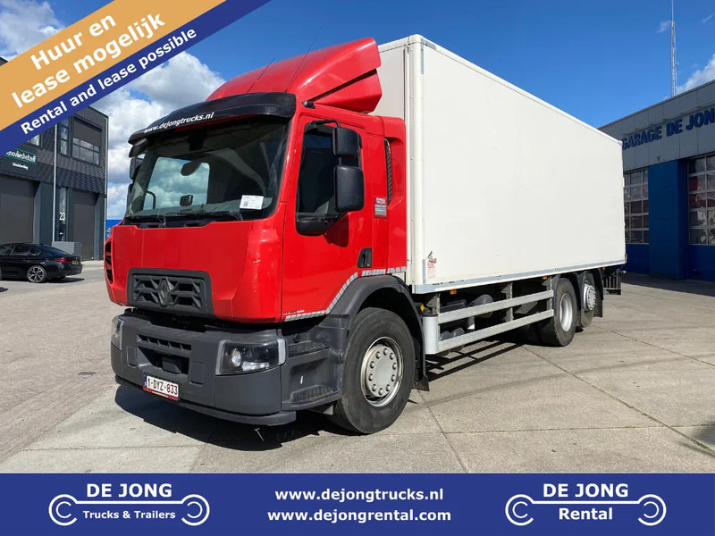 Renault D Wide 320 DTI 8 / Closed box / Euro 6 / Dhollandia - Box truck: picture 1 Renault D Wide 320 DTI 8 / Closed box / Euro 6 / Dhollandia - Box truck: picture 1