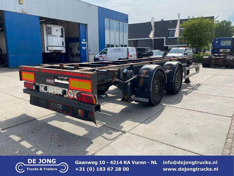Renders RMAC9.9NA / Container aanhanger BDF / SAF + Disc - Container transporter/ Swap body trailer: picture 1 Renders RMAC9.9NA / Container aanhanger BDF / SAF + Disc - Container transporter/ Swap body trailer: picture 1