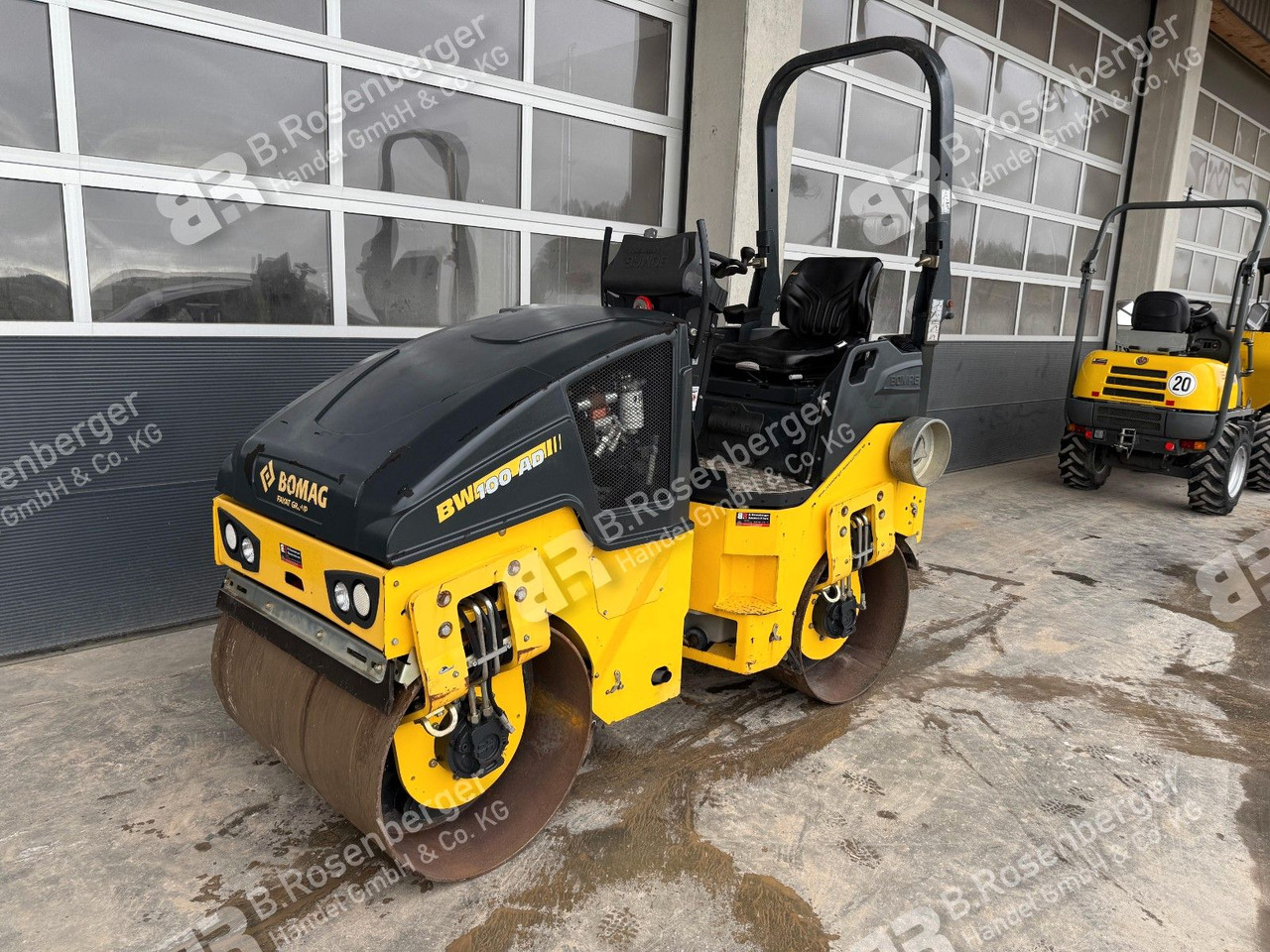 BOMAG BW100 AD-5 KSG Tandemwalze / nur 515h / BJ2015 - Road roller: picture 1 BOMAG BW100 AD-5 KSG Tandemwalze / nur 515h / BJ2015 - Road roller: picture 1