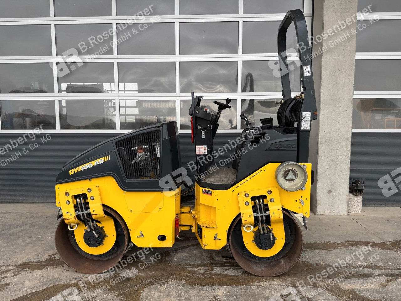 BOMAG BW100 AD-5 KSG Tandemwalze / nur 515h / BJ2015 - Road roller: picture 2 BOMAG BW100 AD-5 KSG Tandemwalze / nur 515h / BJ2015 - Road roller: picture 2