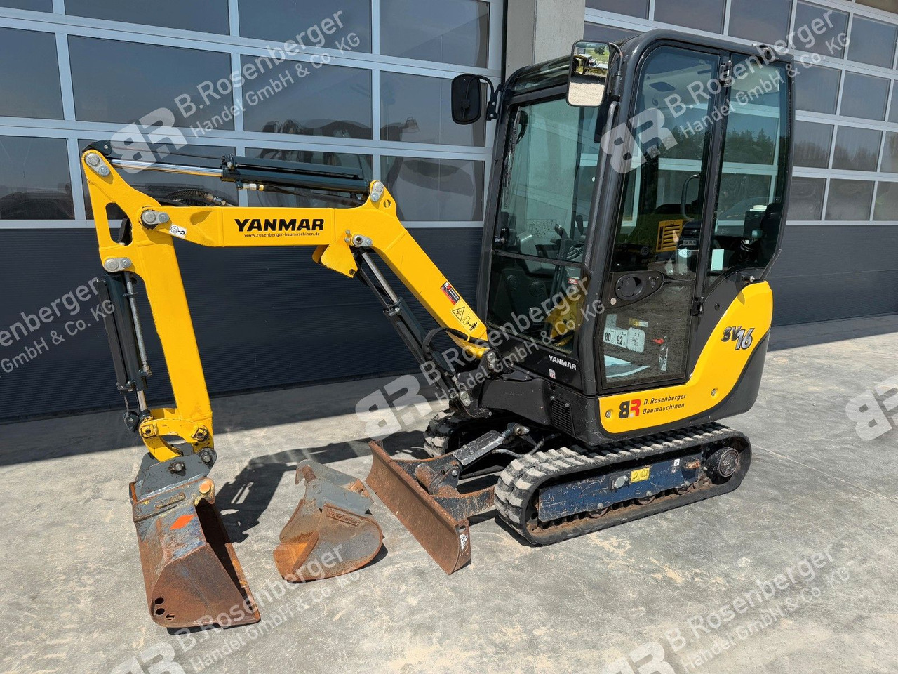 Yanmar SV16 Minibagger / nur 481h / BJ2018 - Mini excavator: picture 1 Yanmar SV16 Minibagger / nur 481h / BJ2018 - Mini excavator: picture 1