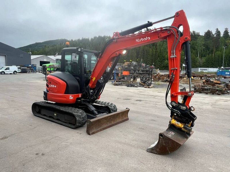 Kubota U 55-4 - Mini excavator: picture 3 Kubota U 55-4 - Mini excavator: picture 3
