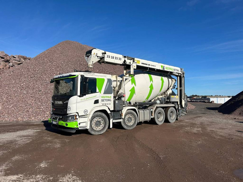 Scania P 500 XT 8x4 - Concrete mixer truck: picture 1 Scania P 500 XT 8x4 - Concrete mixer truck: picture 1