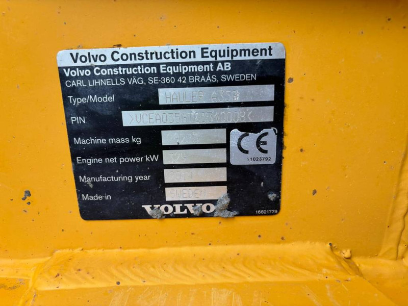 Volvo A 35 G - Articulated dumper: picture 5 Volvo A 35 G - Articulated dumper: picture 5