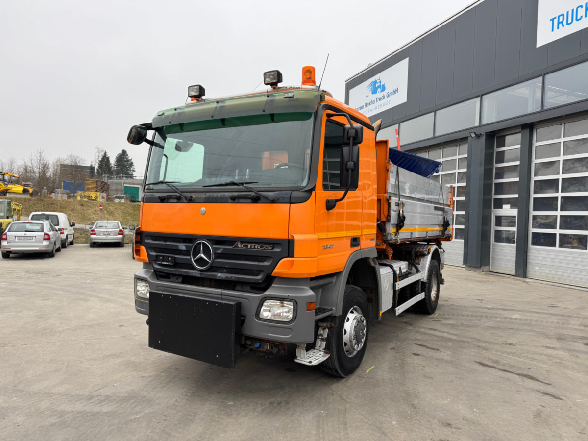 MERCEDES Actros 1841 4x4 mit Schneeplfug - Tipper: picture 2 MERCEDES Actros 1841 4x4 mit Schneeplfug - Tipper: picture 2