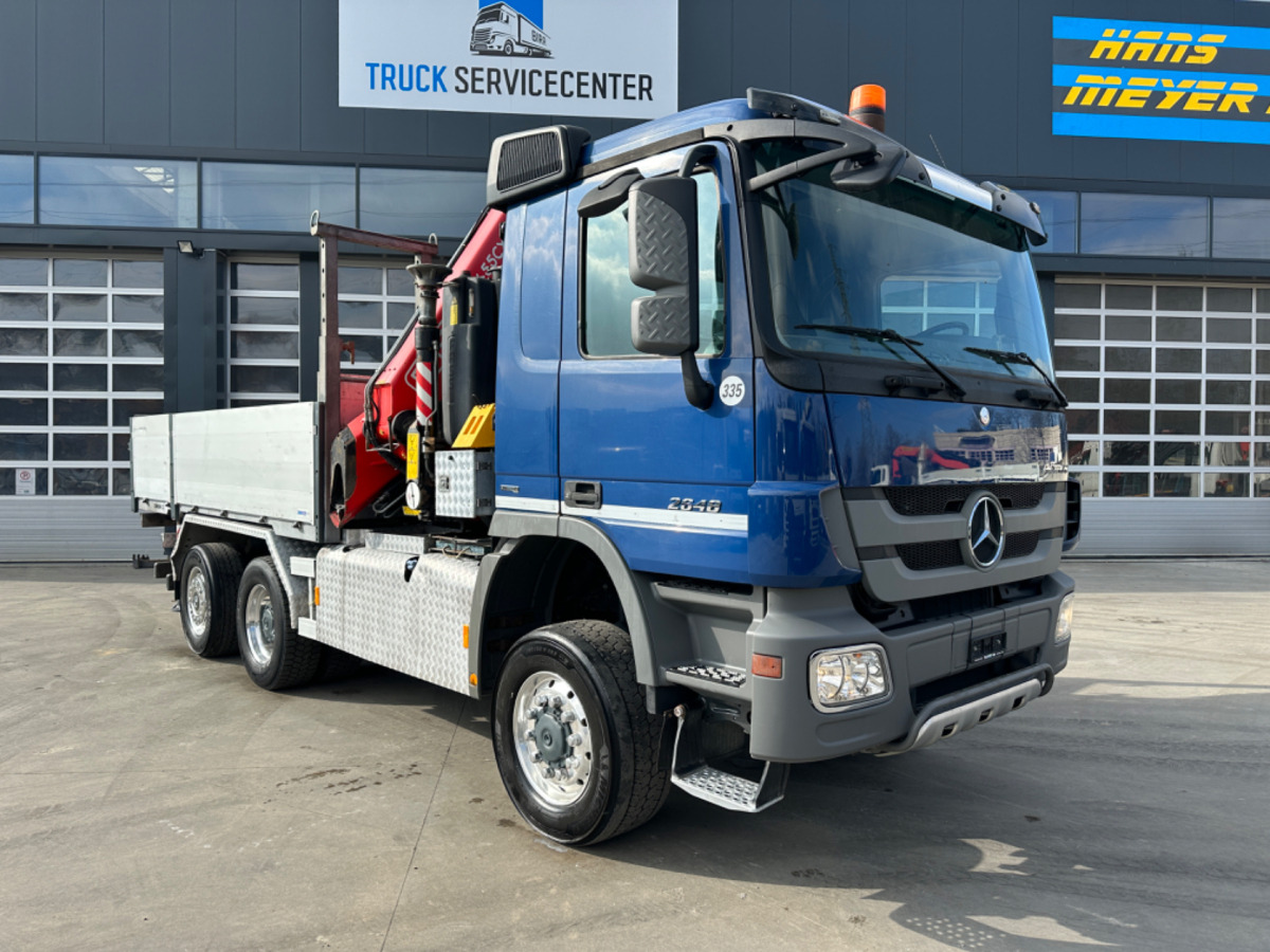 MERCEDES Actros 2648 6x4/4 Fassi455 SZM/Pritsche - Crane truck: picture 4 MERCEDES Actros 2648 6x4/4 Fassi455 SZM/Pritsche - Crane truck: picture 4