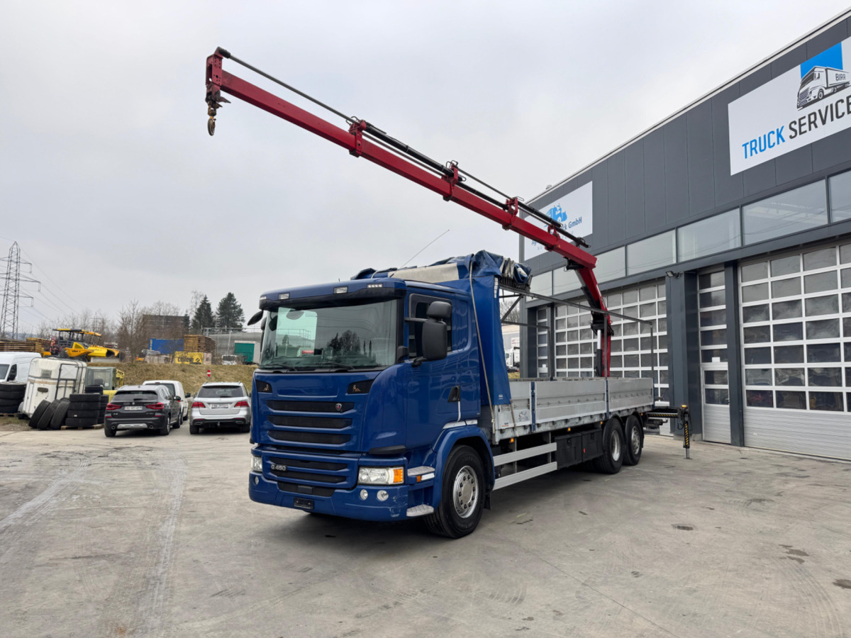 SCANIA G450 6x2 Hiab 122-4 - Crane truck: picture 5 SCANIA G450 6x2 Hiab 122-4 - Crane truck: picture 5
