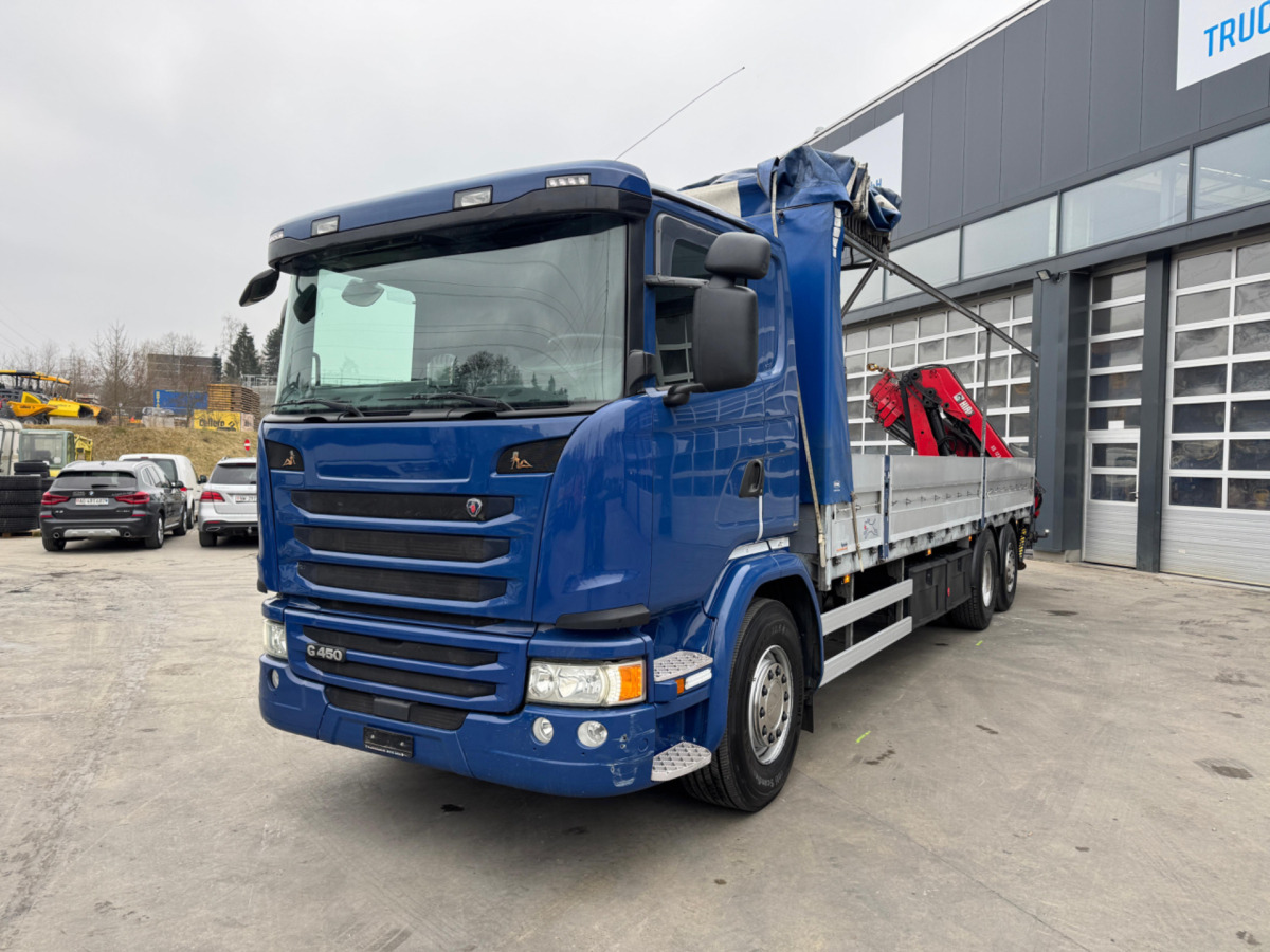 SCANIA G450 6x2 Hiab 122-4 - Crane truck: picture 2 SCANIA G450 6x2 Hiab 122-4 - Crane truck: picture 2