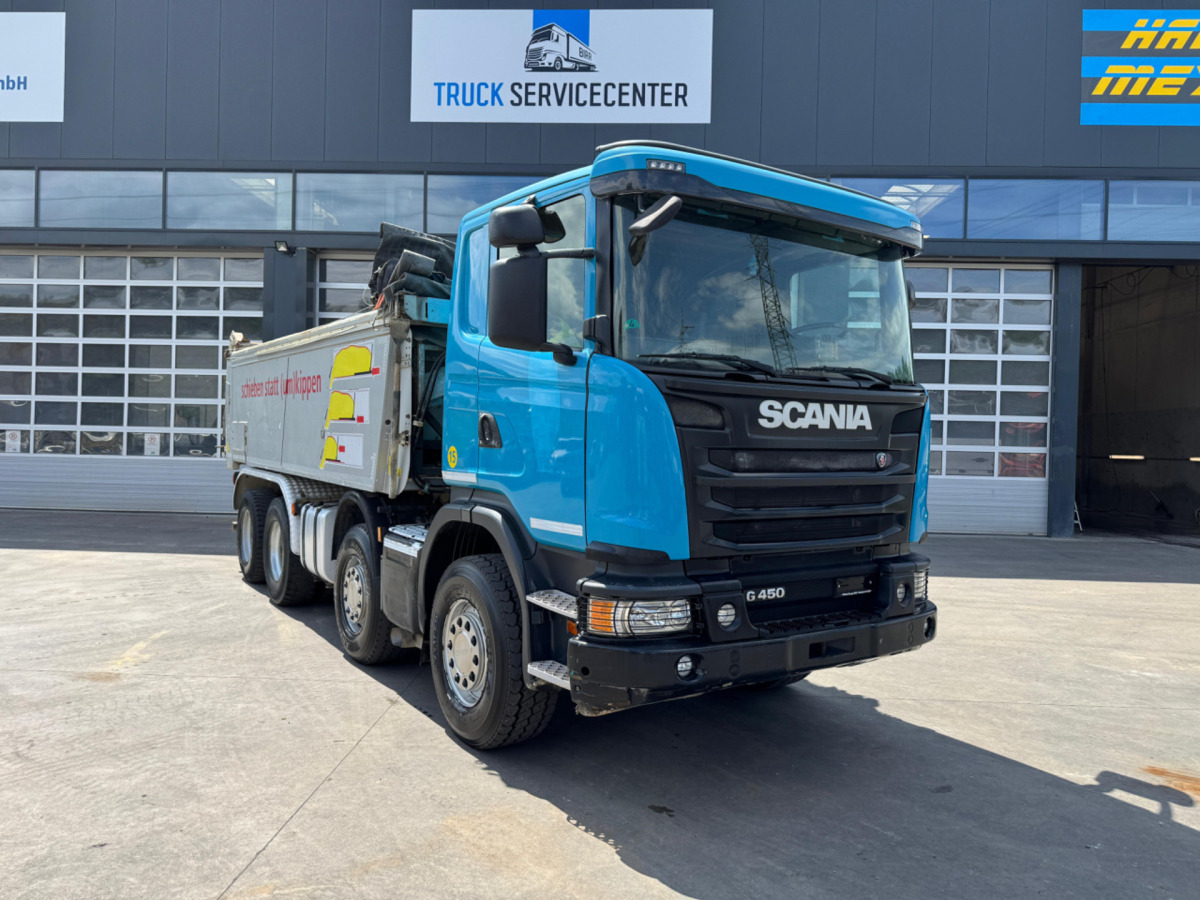 SCANIA G450 8x4 Abschiebemulde (no tipper) - Tipper: picture 3 SCANIA G450 8x4 Abschiebemulde (no tipper) - Tipper: picture 3