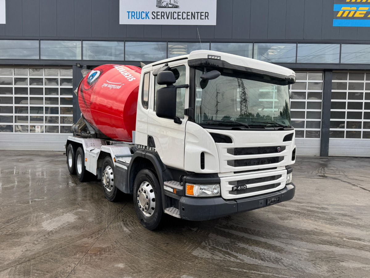 SCANIA P410 8x4 Liebherr 9m3 - Concrete mixer truck: picture 3 SCANIA P410 8x4 Liebherr 9m3 - Concrete mixer truck: picture 3