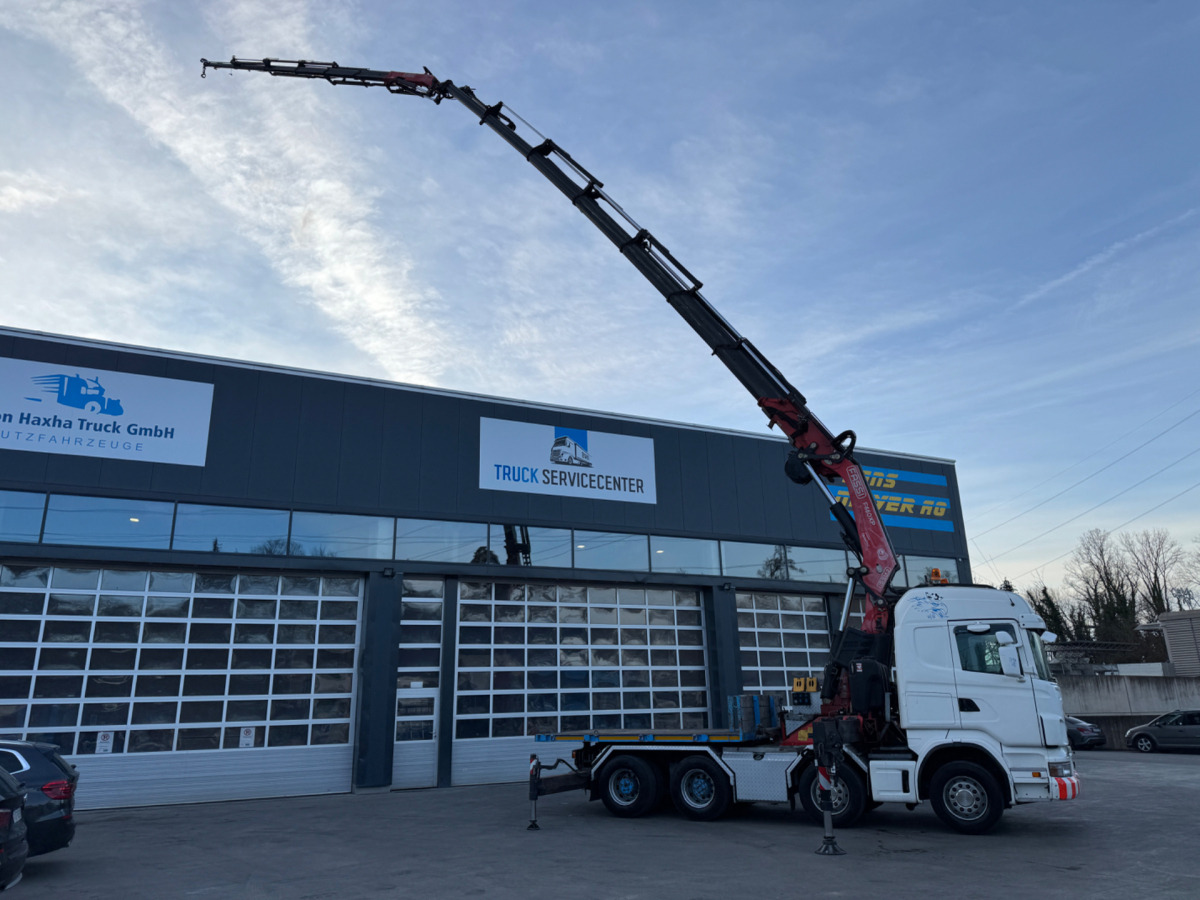 SCANIA R480 8x4 Fassi 660 SZM/Pritsche - Crane truck: picture 3 SCANIA R480 8x4 Fassi 660 SZM/Pritsche - Crane truck: picture 3